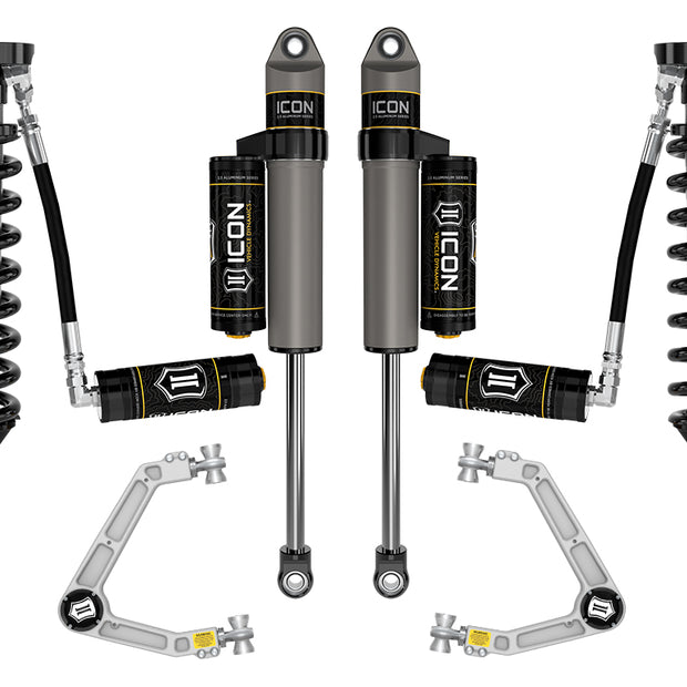 ICON 2023-2024 GMC Canyon AT4 Denali & Elevation/Chevrolet Colorado Trail Boss 1.75-2.5" Lift Stage 4 Suspension System W/ Billet Upper Control Arms