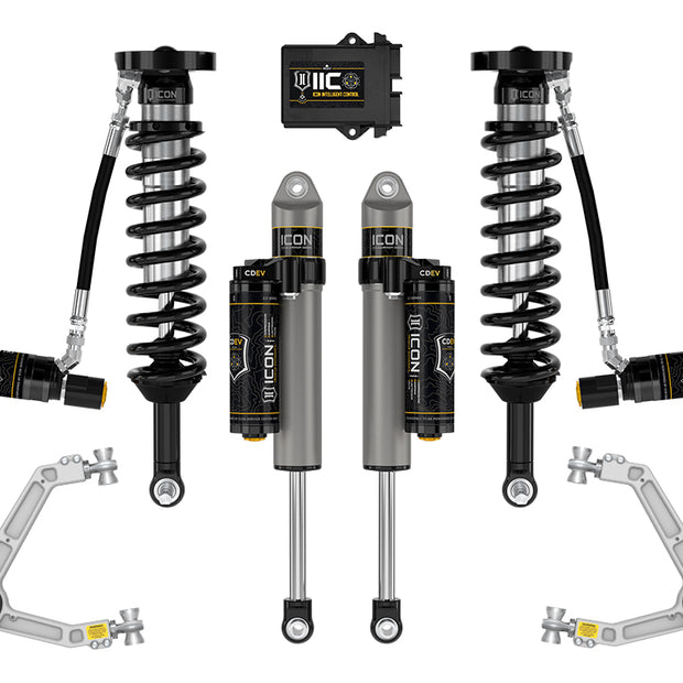 ICON 2023-2024 GMC Canyon AT4 Denali & Elevation/Chevrolet Colorado Trail Boss 1.75-2.5" Lift Stage 6 Suspension System Billet