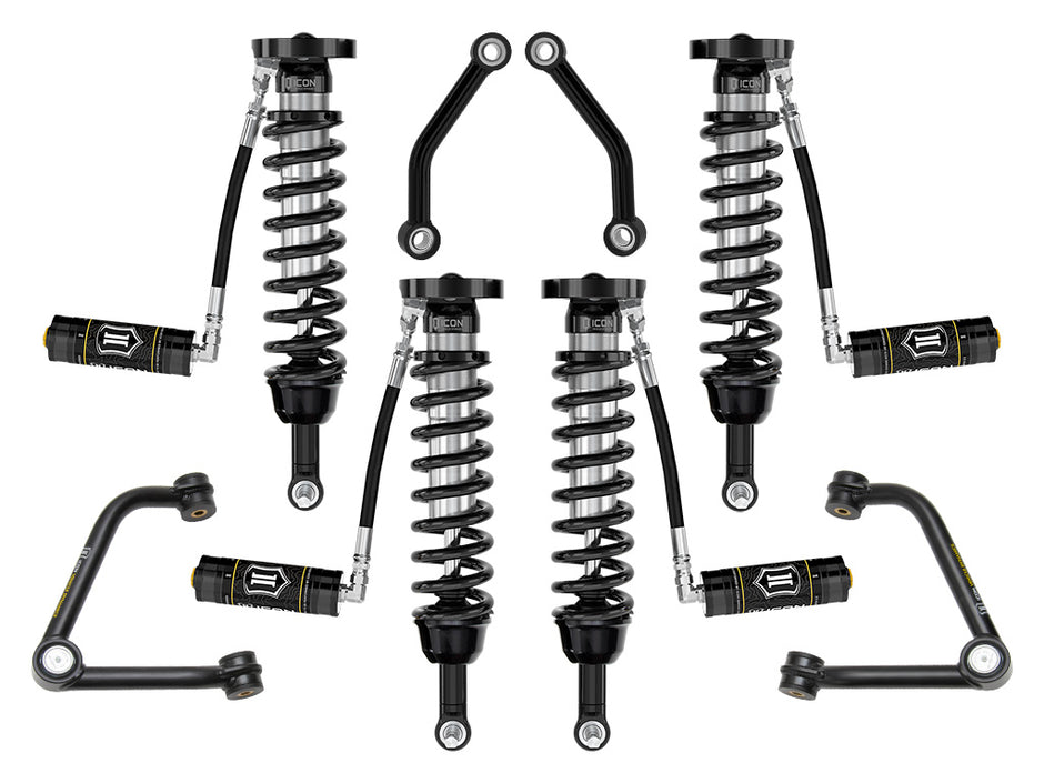 ICON 2021-2023 Chevrolet Tahoe & Suburban/2021-2023 GMC Yukon & Yukon XL 2.5-3.25" Lift Stage 3 Suspension System Tubular UCA