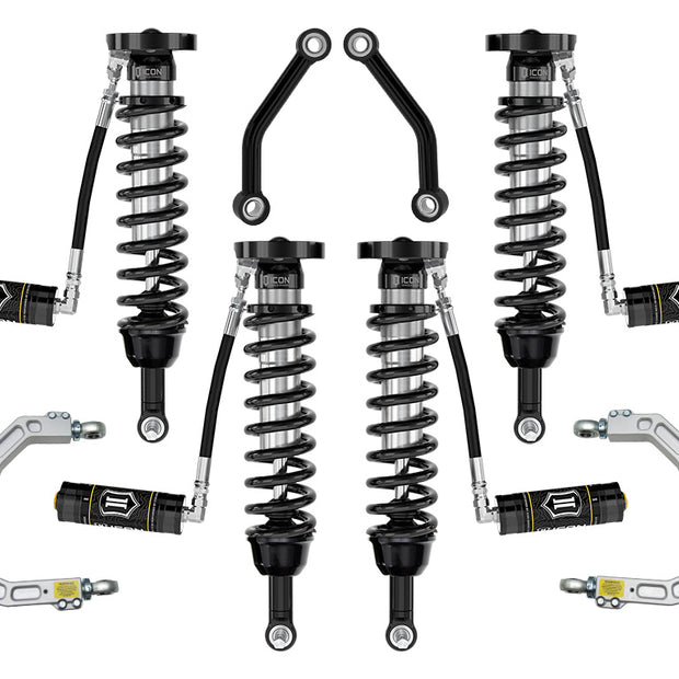 ICON 2021-2023 Chevrolet Tahoe & Suburban/2021-2023 GMC Yukon & Yukon XL 2.5-3.25" Lift Stage 3 Suspension System Billet UCA
