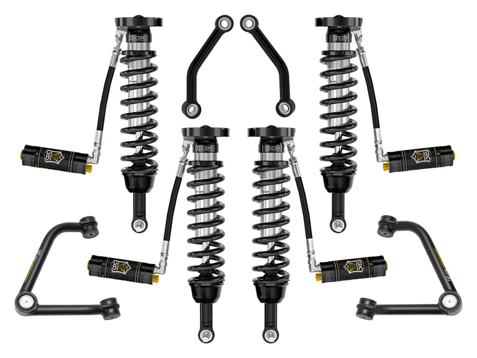 ICON 2021-2023 Chevrolet Tahoe & Suburban/2021-2023 GMC Yukon & Yukon XL 2.5-3.25" Lift Stage 4 Suspension System Tubular UCA