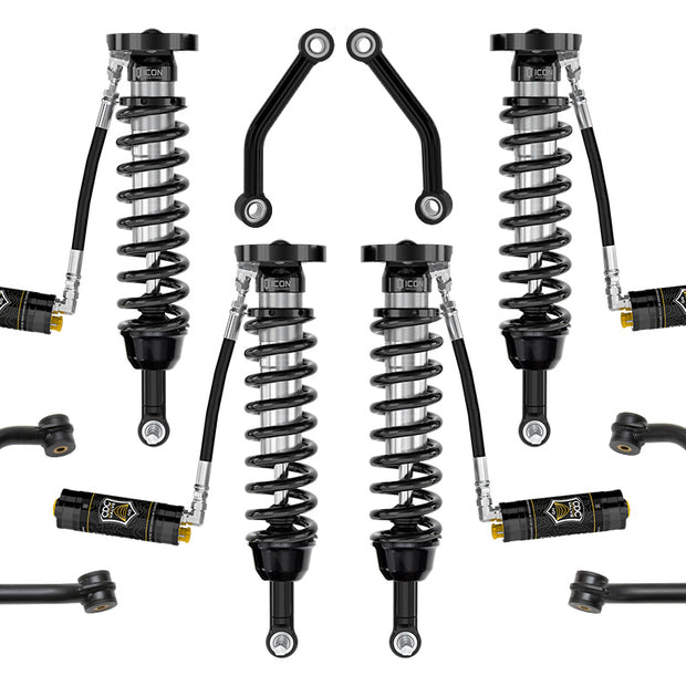 ICON 2021-2023 Chevrolet Tahoe & Suburban/2021-2023 GMC Yukon & Yukon XL 2.5-3.25" Lift Stage 4 Suspension System Tubular UCA