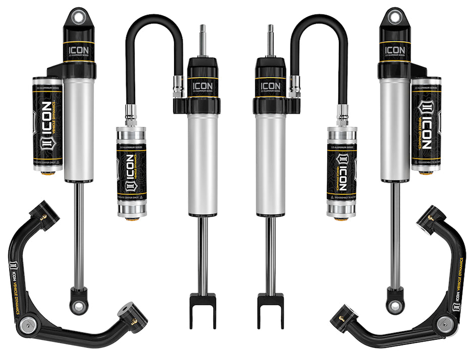 20-UP GM 2500HD/3500 0-2" STAGE 2 SUSPENSION SYSTEM (TUBULAR)