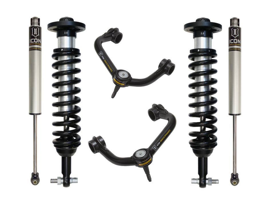 2014 FORD F150 4WD 0-2.63" STAGE 2 SUSPENSION SYSTEM W TUBULAR UCA