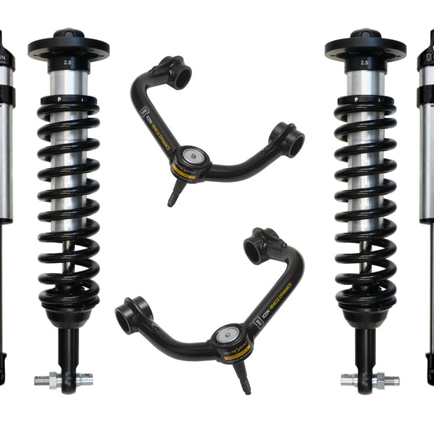 2014 FORD F150 4WD 0-2.63" STAGE 3 SUSPENSION SYSTEM W TUBULAR UCA