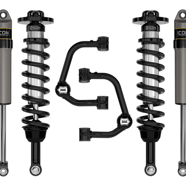 ICON 2021-2024 Ford F-150 4WD 2.75-3.5" Lift Stage 2 Suspension System Tubular