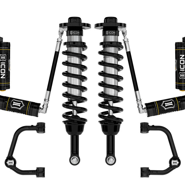 ICON 2021-2024 Ford F-150 4WD 2.75-3.5" Lift Stage 3 Suspension System Tubular