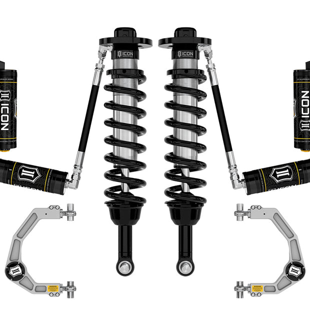 ICON 2021-2024 Ford F-150 4WD 2.75-3.5" Lift Stage 3 Suspension System Billet
