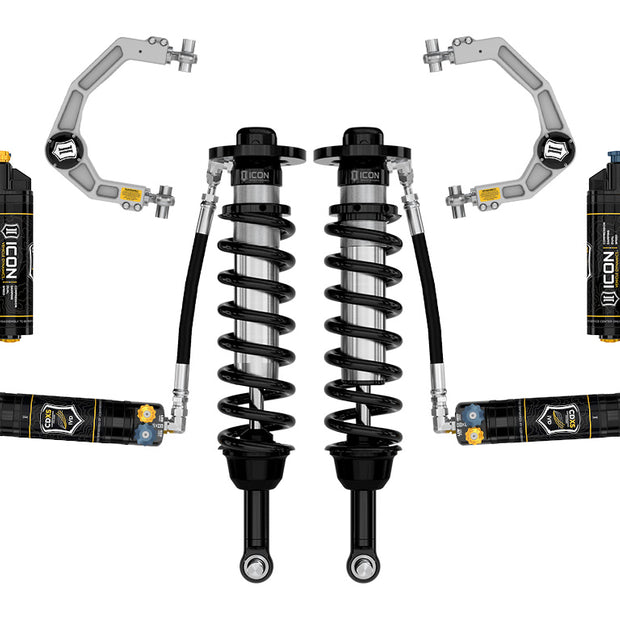 ICON 2021-2024 Ford F-150 4WD 2.75-3.5" Lift Stage 4 Suspension System Billet CDXS