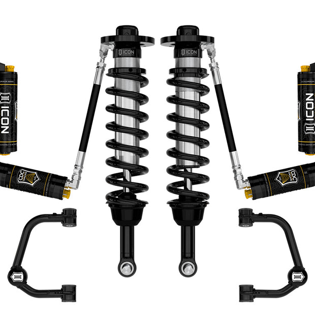 ICON 2021-2024 Ford F-150 4WD 2.75-3.5" Lift Stage 4 Suspension System Tubular CDCV