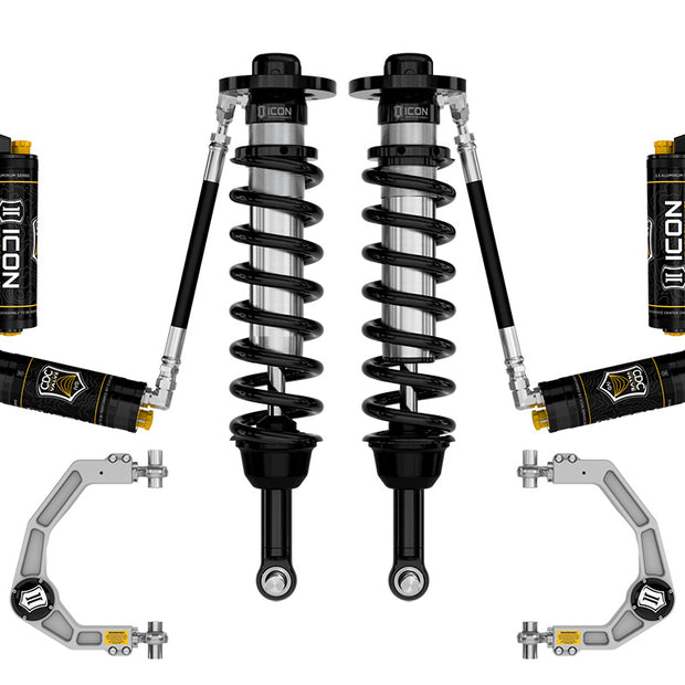 ICON 2021-2024 Ford F-150 4WD 2.75-3.5" Lift Stage 4 Suspension System Billet CDCV