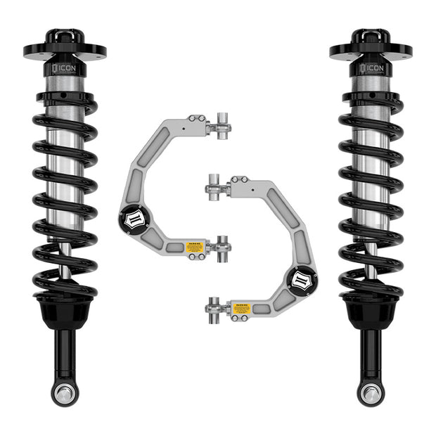 ICON 2021-2024 Ford F-150 Tremor 2.5-3" Lift Stage 1 Suspension System Billet