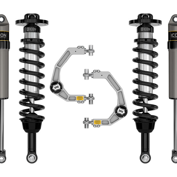 ICON 2021-2024 Ford F-150 Tremor 2.5-3" Lift Stage 2 Suspension System Billet