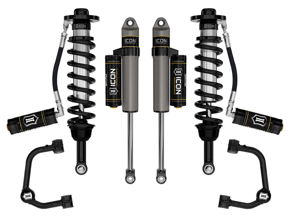 ICON 2021-2024 Ford F-150 Tremor 2.5-3" Lift Stage 3 Suspension System Tubular
