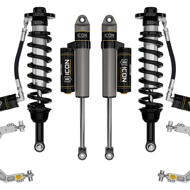 ICON 2021-2024 Ford F-150 Tremor 2.5-3" Lift Stage 3 Suspension System Billet