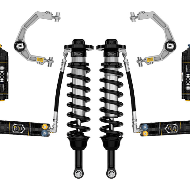 ICON 2021-2024 Ford F-150 Tremor 2.5-3" Lift Stage 4 Suspension System Billet CDXS