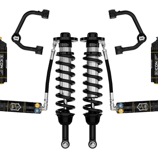 ICON 2021-2024 Ford F-150 Tremor 2.5-3" Lift Stage 4 Suspension System Tubular CDXS