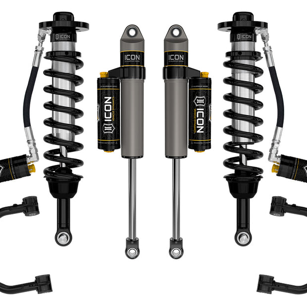 ICON 2021-2024 Ford F-150 Tremor 2.5-3" Lift Stage 4 Suspension System Tubular CDCV