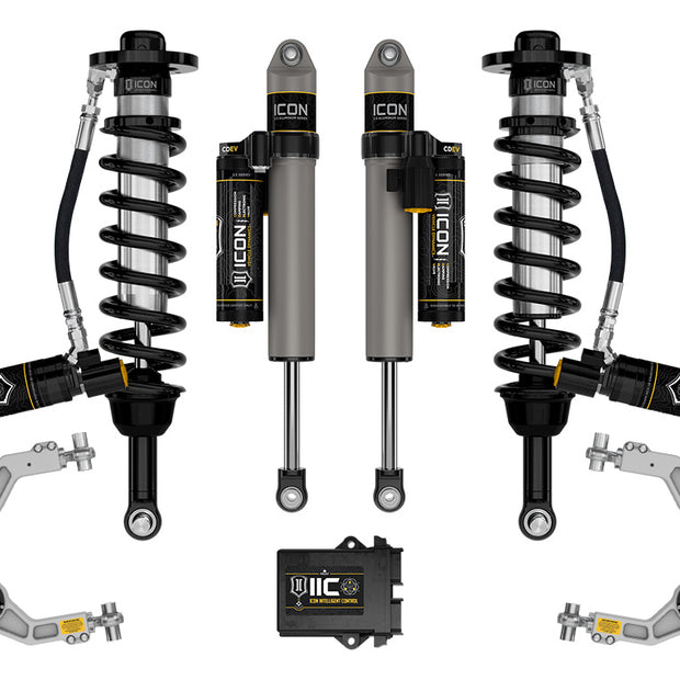ICON 2021-2024 Ford F-150 Tremor 2.5-3" Lift Stage 5 Suspension System Billet