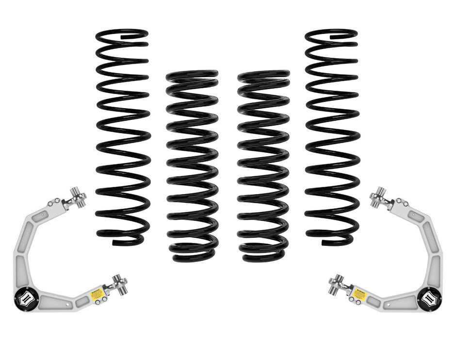 ICON 2021-2025 Ford F-150 Raptor 2-2.25" Lift Stage 2 Suspension System Overland Rear Springs