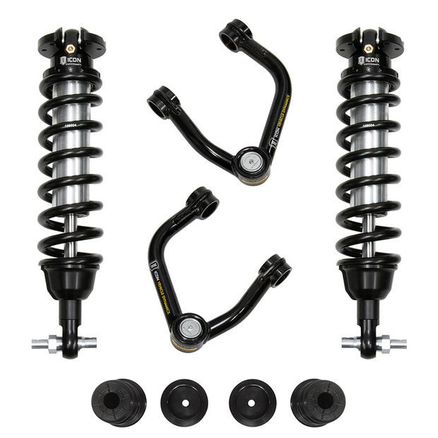 ICON 19-21 Ford Ranger 0-3.5" Lift Stage 3 Susp System Tubular UCA Al Knuckle