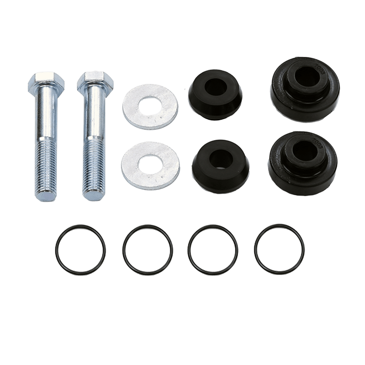 Pivot Mount Bushing Kit that includes O-Rings, Bushings, Bolts and Washers - S&B