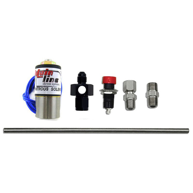 Nitrous Express - NITROUS PURGE VALVE (6AN MANIFOLD PUSH BUTTON AND VENT TUBE) - ML15601