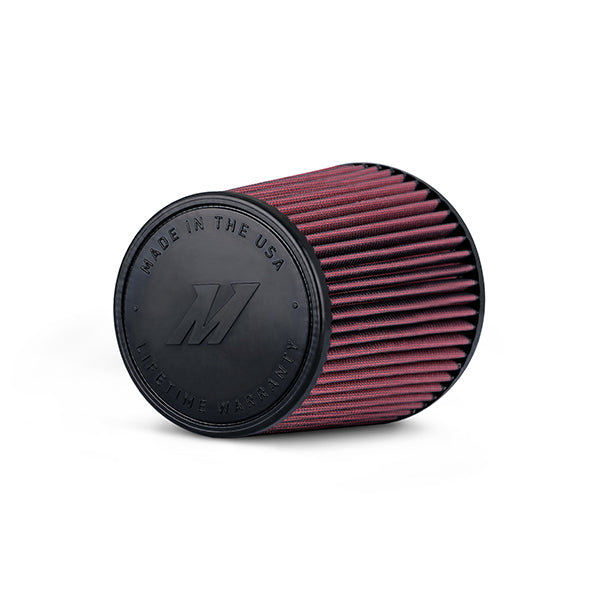 Mishimoto Mishimoto Performance Air Filter 3.5 In. Inlet 8 In. Filter Length Red