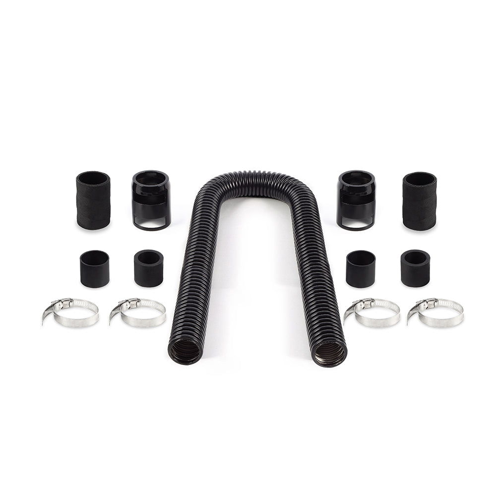 Mishimoto MMAH-U36BK Universal Flexible Stainless Steel Radiator Hose Kit  Black  36in