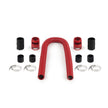 Mishimoto MMAH-U36RD Universal Flexible Stainless Steel Radiator Hose Kit  Red  36in