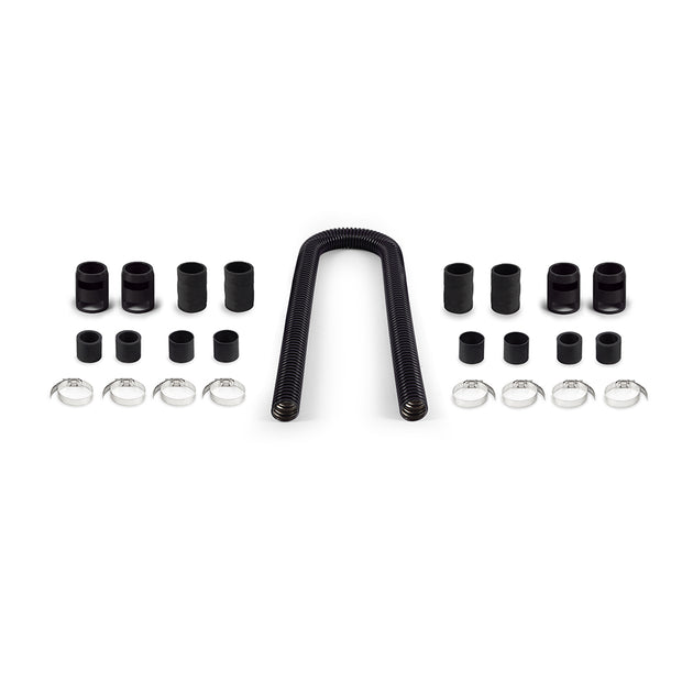 Mishimoto MMAH-U48BK Universal Flexible Stainless Steel Radiator Hose Kit  Black  48in