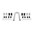 Mishimoto MMAH-U48C Universal Flexible Stainless Steel Radiator Hose Kit  Chrome  48in