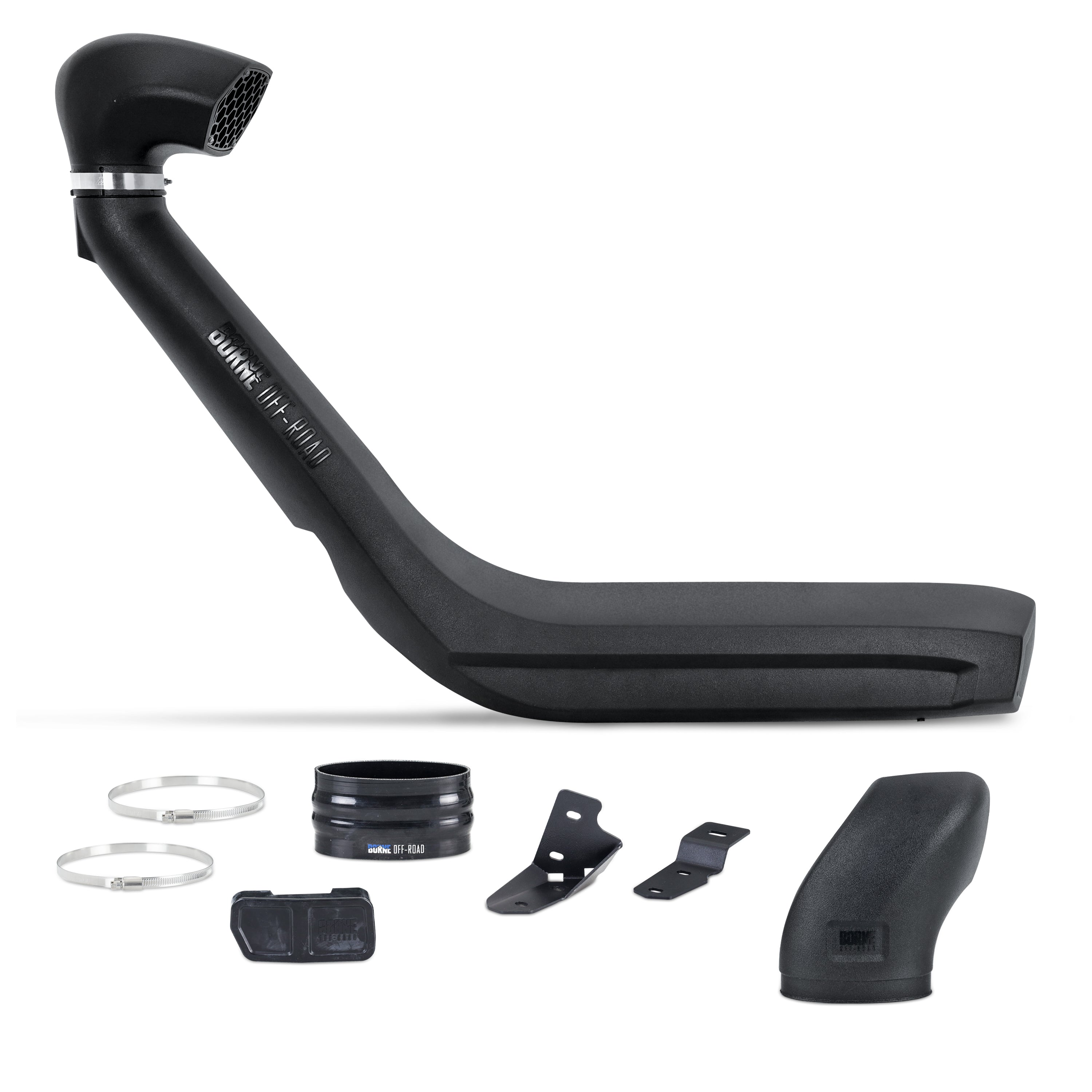 Mishimoto MMAI-BR-21NS Snorkel  Black  W/Stock Air Intake  Fits Ford Bronco 2.3L/2.7L EcoBoost 2021+