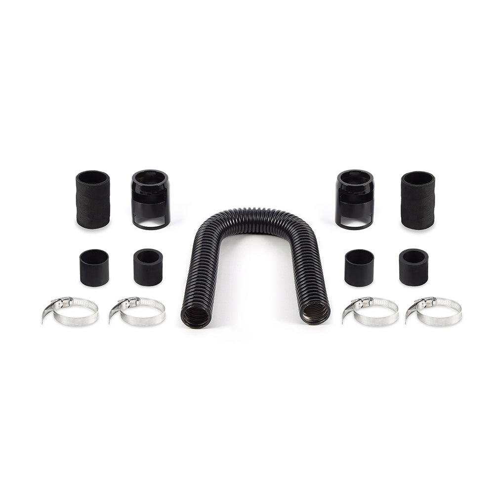 Mishimoto MMAH-U24BK Universal Flexible Stainless Steel Radiator Hose Kit  Black  24in