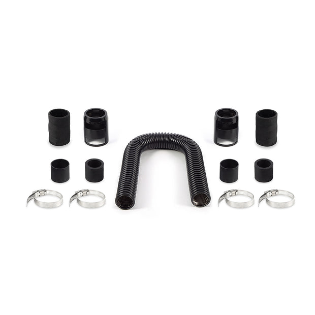 Mishimoto MMAH-U24BK Universal Flexible Stainless Steel Radiator Hose Kit  Black  24in