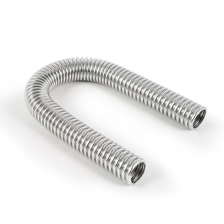 Mishimoto MMAH-U24C Universal Flexible Stainless Steel Radiator Hose Kit  Chrome  24in