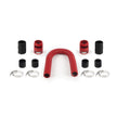Mishimoto MMAH-U24RD Universal Flexible Stainless Steel Radiator Hose Kit  Red  24in