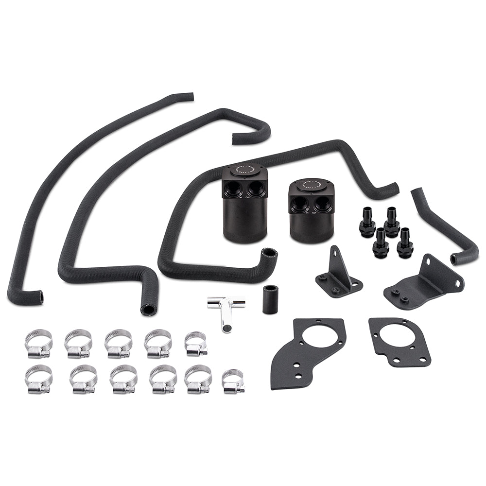 Mishimoto MMBCC-350Z-07PBE Baffled Oil Catch Can System  Fits Nissan 350Z 2007-2009 VQ35HR