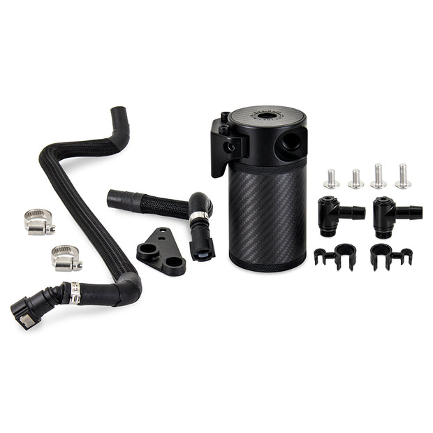 Mishimoto MMBCC-C8-20PCF Baffled Oil Catch Can  Carbon Fiber  PCV Side  Fits Chevrolet C8 Corvette 2020+