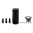 Mishimoto MMBCC-CBTHR-XLBK Baffled Oil Catch Can  Black  3-Port  XL Compact