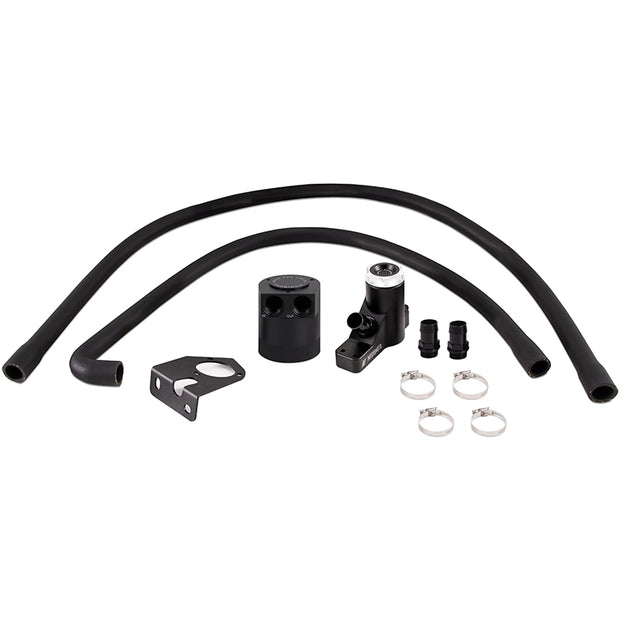 Mishimoto MMBCC-F2D-08BE Baffled Oil Catch Can  CCV Side  Fits Ford 6.4L Powerstroke 2008-2010