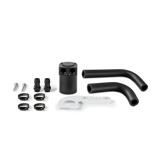 Mishimoto MMBCC-F80-15CMW Baffled Oil Catch Can  Mineral White  CCV Side  Fits BMW F8X M3/M4 2015-2020
