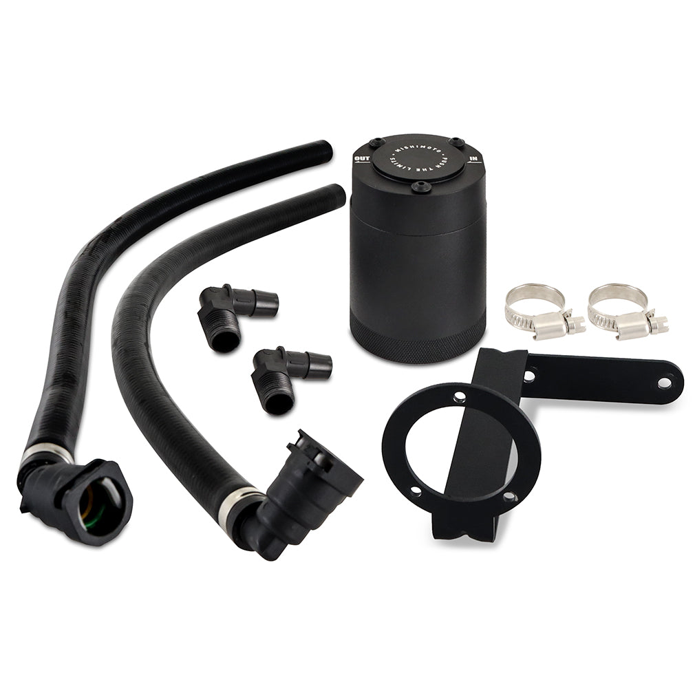 Mishimoto MMBCC-FRD-11P Baffled Oil Catch Can  PCV Side  Fits Ford F150 2.7L/3.5L EcoBoost/5.0L 2011+