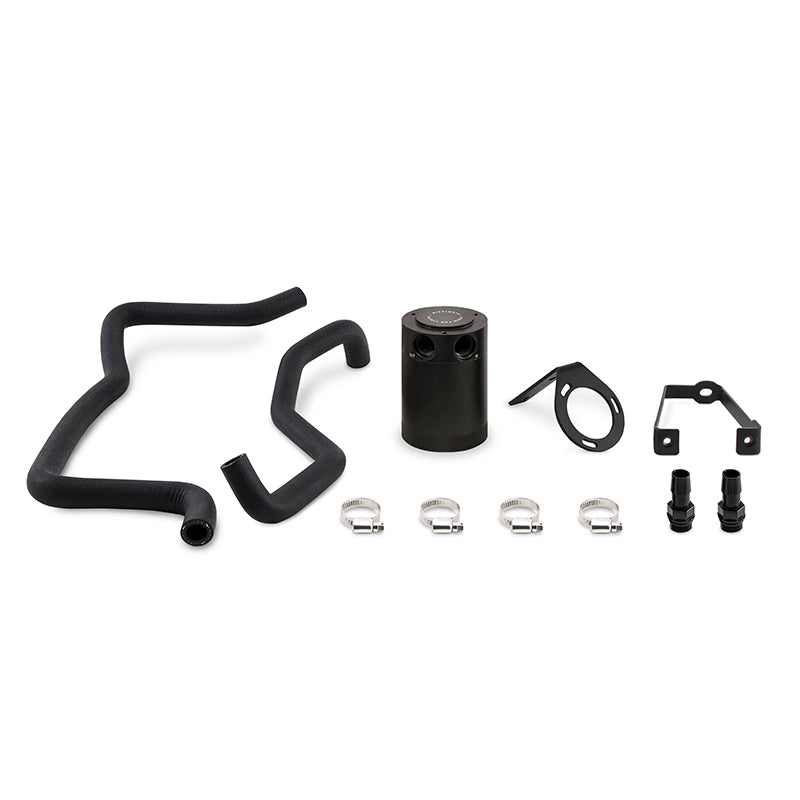 Mishimoto MMBCC-MOP57-15PBEBK Baffled Oil Catch Can  Black  PCV Side  Fits Dodge Charger 5.7L 2015-2023