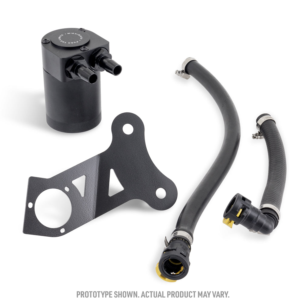 Mishimoto MMBCC-MUS4-24 Baffled Oil Catch Can  PCV Side  Fits Ford Mustang EcoBoost 2024+