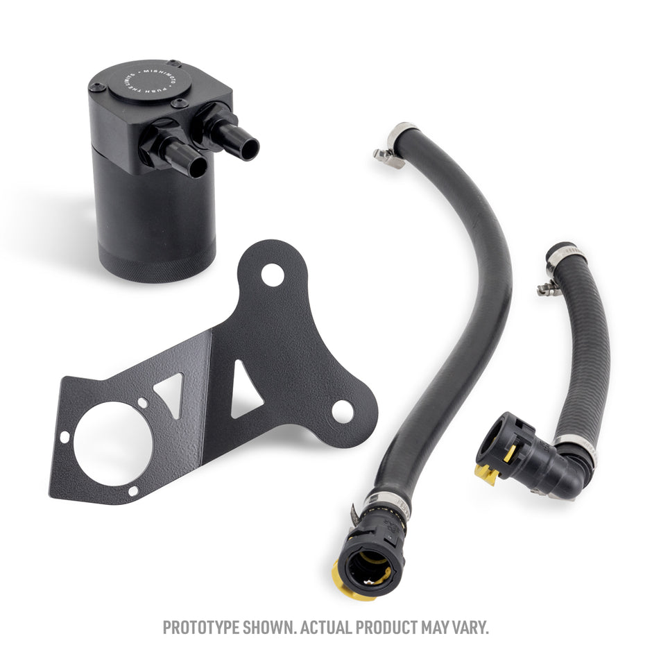Mishimoto MMBCC-MUS4-24 Baffled Oil Catch Can  PCV Side  Fits Ford Mustang EcoBoost 2024+