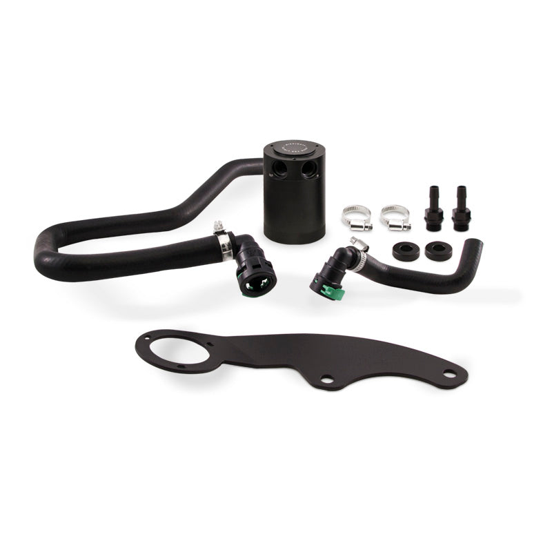 Mishimoto MMBCC-MUS8-11PBE2 Baffled Oil Catch Can  PCV Side  Fits Ford Mustang GT 2011-2014