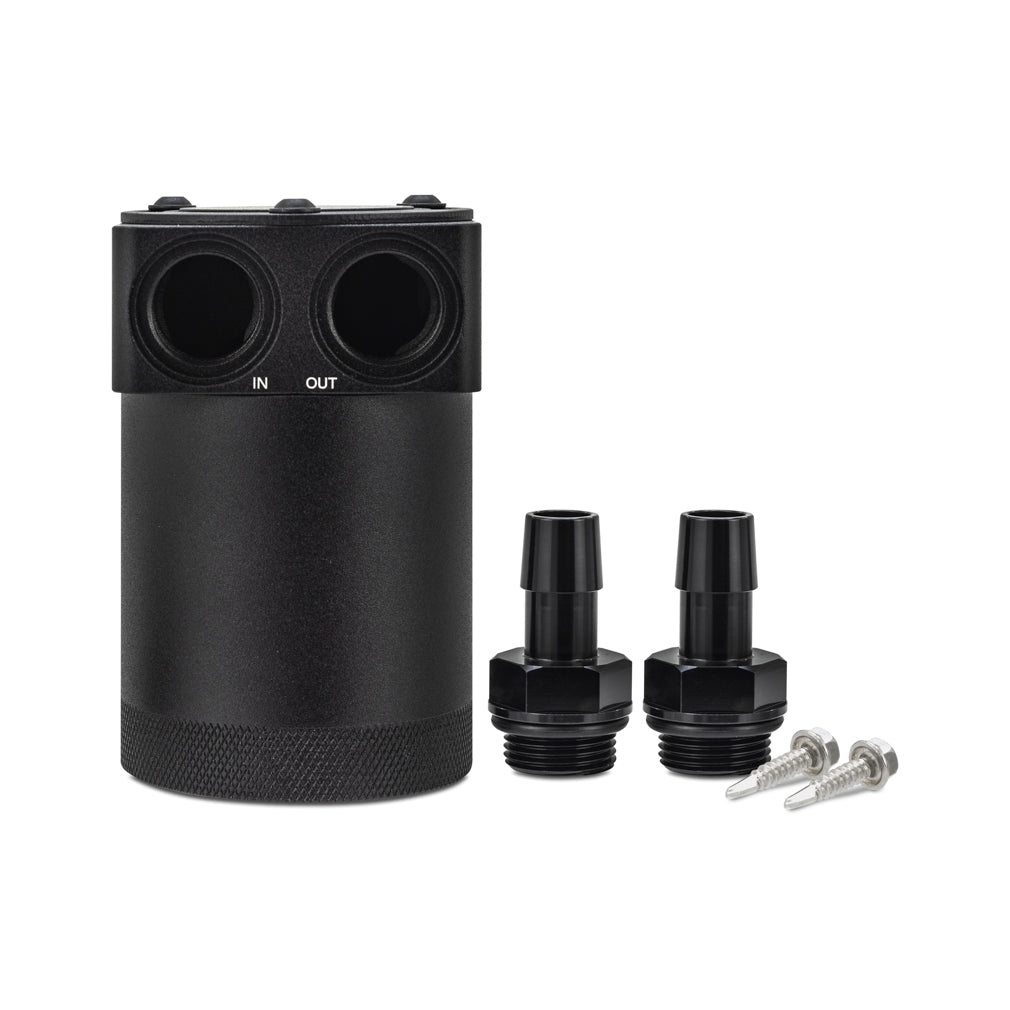 Mishimoto MMBCC-PPTWO Baffled Oil Catch Can  Parallel Port  Universal