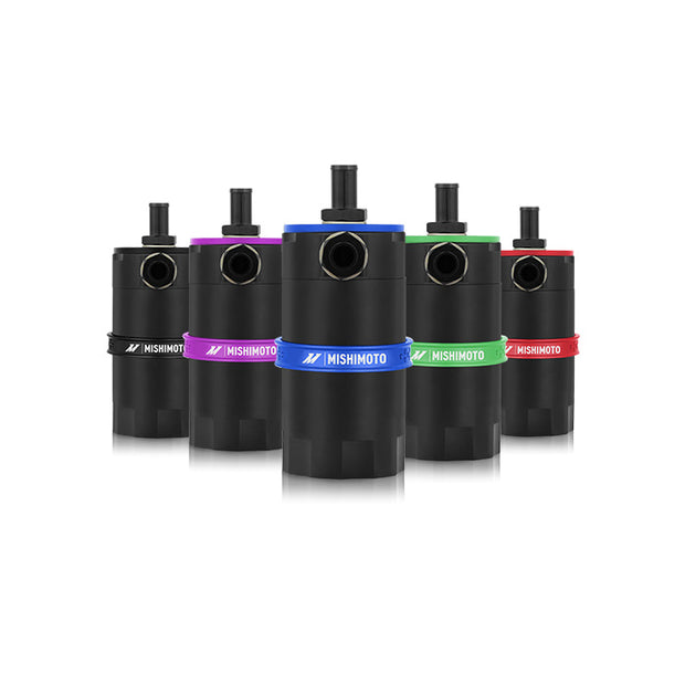 Mishimoto MMBCC-UNI-PR Baffled Oil Catch Can  Purple