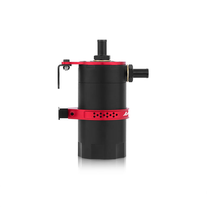 Mishimoto MMBCC-UNI-RD Baffled Oil Catch Can  Red